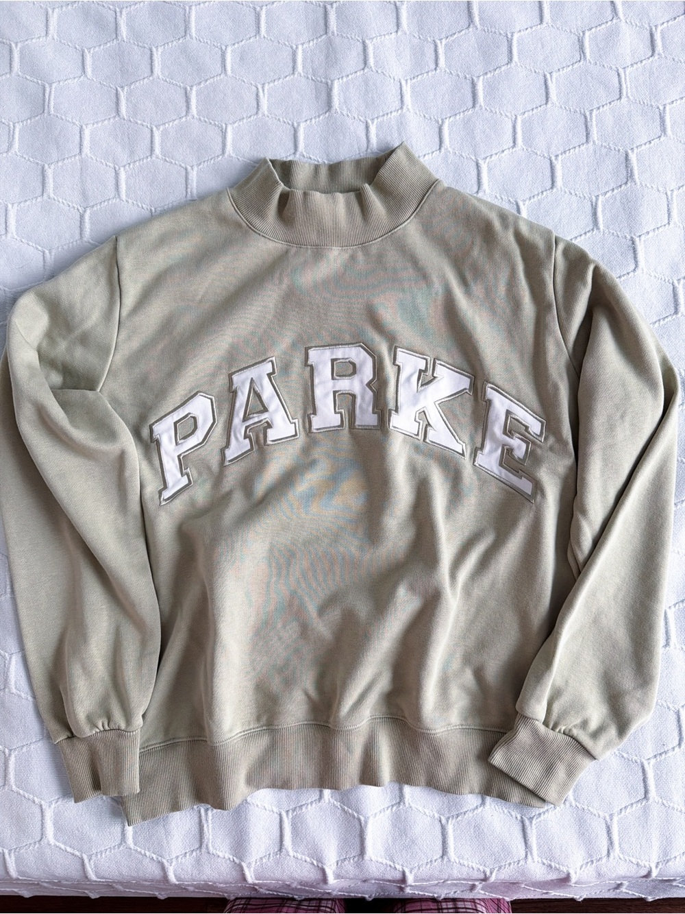 Parke Summerland Mockneck in Seafoam